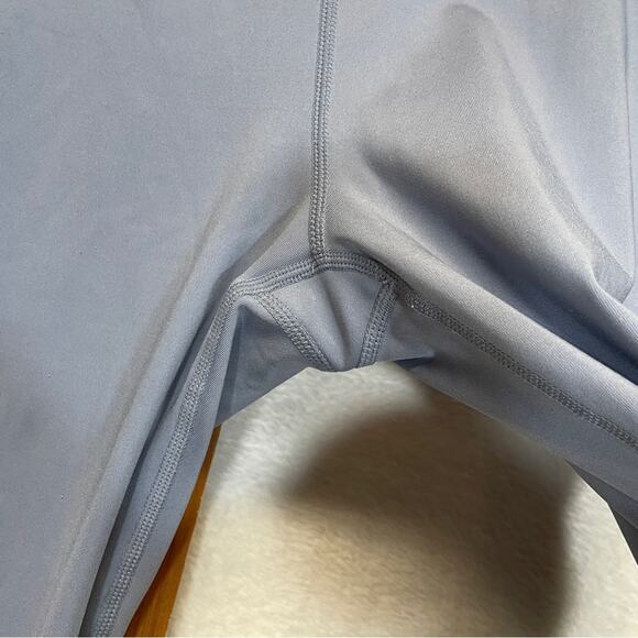 Joy Lab Light Blue High Rise Perforated Cropped Leggings Size M - Picture 6 of 11